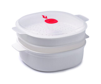 Vaporiera microonde Vaporiera microonde Snips 000851 TEMPO ZERO 2 vassoi Bianco (ord.min.1.00 unità)