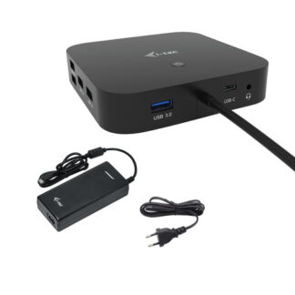 Hub multiporta HUB i tec C31HDMIDPDOCKPD100 Docking Station con Pd 100W Black (ord.min.1.00 unità)