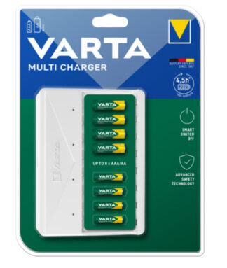 Caricabatterie Caricabatterie Varta 57659101401 MULTI CHARGER Bianco (ord.min.1.00 unità)