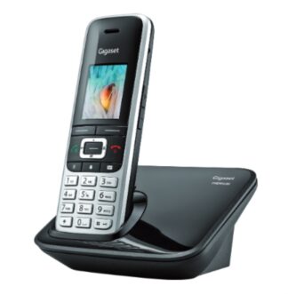 Cordless Cordless Gigaset S30852 H2605 R111 PREMIUM 100 Silver e Black (ord.min.1.00 unità)