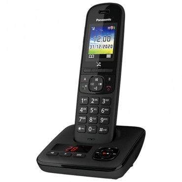 Cordless Cordless Panasonic KX TGH720JTB Dect Black (ord.min.1.00 unità)
