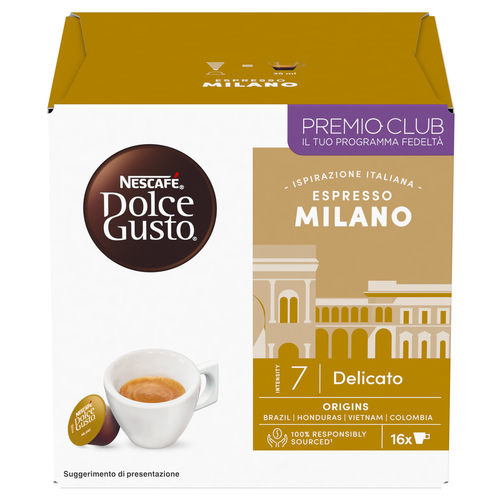 Capsula Capsule Nescafè 12526229 Espresso Milano (ord.min.1.00 unità)