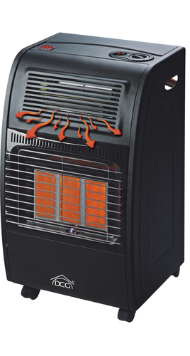 Stufa gas Stufa gas Dcg GH09 Infrarossi Black (ord.min.1.00 unità)