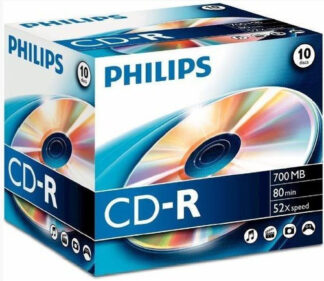 Supporti registrabili Supporti registrabili Philips CR7D5NJ10 00 52X (ord.min.1.00 unità)