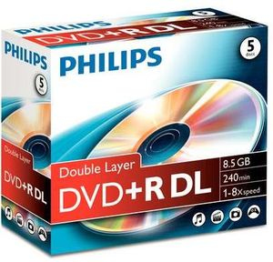 Supporti registrabili Supporti registrabili Philips DR8S8J05C 00 Jewel Case (ord.min.1.00 unità)