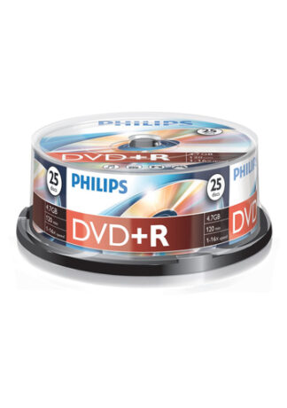 Supporti registrabili Supporti registrabili Philips DR4S6B25F 00 Spindle (ord.min.1.00 unità)