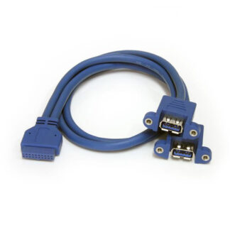 Cavo adattatore Cavo adattatore Startech.Com USB3SPNLAFHD Pannello Usb 3.0 Blue (ord.min.1.00 unità)