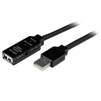 Cavo USB Cavo USB Startech.Com USB2AAEXT35M 2.0 Active Black (ord.min.1.00 unità)