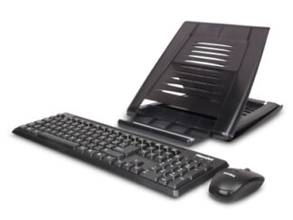 Supporto notebook Supporto notebook Hamlet XTMS100KMW TIRAMISU Kit Wireless Black (ord.min.1.00 unità)