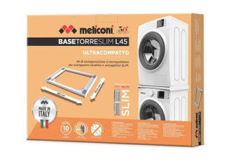 Kit colonna asciugabiancheria Kit colonna asciugabiancheria Meliconi 656116 TORRE Slim L45 White (ord.min.1.00 unità)
