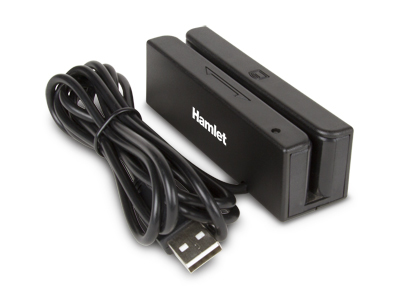 Lettore smart card Lettore smart card Hamlet HURMAG3 Swipe Reader Black (ord.min.1.00 unità)