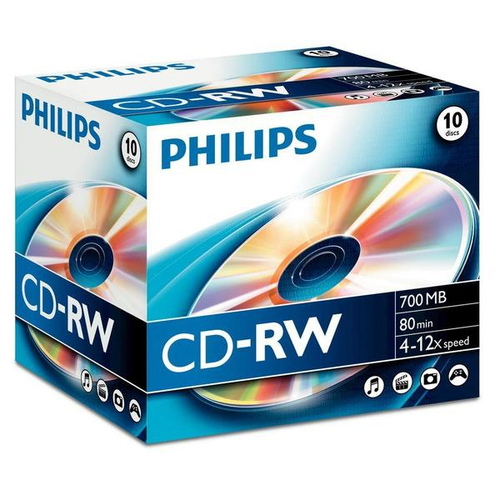 Supporti registrabili Supporti registrabili Philips 12X (ord.min.1.00 unità)