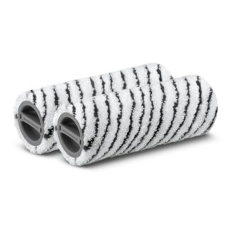 Set rulli lavapavimenti Set rulli lavapavimenti Karcher 2 055 021 0 Microfibra White e Black (ord.min.1.00 unità)