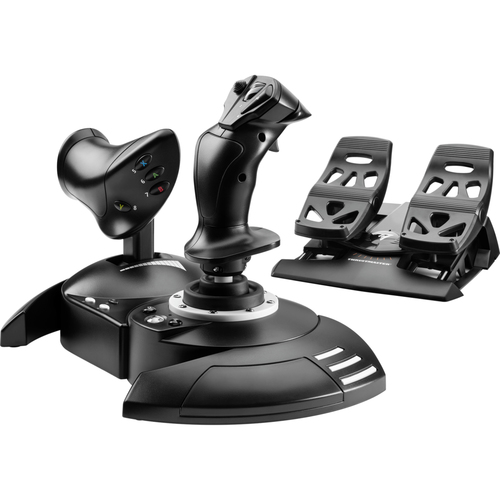 Joystick simulatore volo Joystick simulatore volo Thrustmaster 4460211 T FLIGHT Full Kit Black (ord.min.1.00 unità)