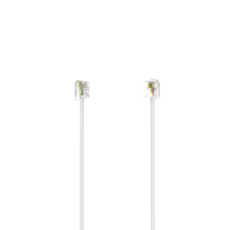 Cavo telefonico Cavo telefonico Hama 00201134 Plug White (ord.min.1.00 unità)