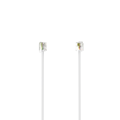Cavo telefonico Cavo telefonico Hama 00201135 Plug White (ord.min.1.00 unità)