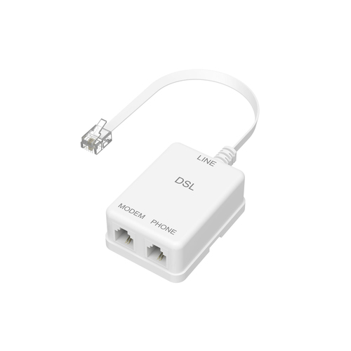 Filtro ADSL Filtro ADSL Hama 00201161 Rj11 White (ord.min.1.00 unità)