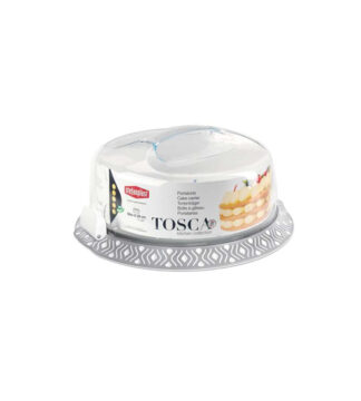 Porta torta Porta torta Stefanplast 55852 TOSCA con coperchio Grigio (ord.min.1.00 unità)