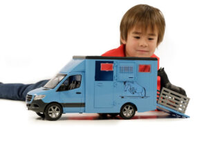 Mezzo stradale Modellino automezzo Bruder 02674 MERCEDES SPRINTER Furgone con Cavallo (ord.min.1.00 unità)