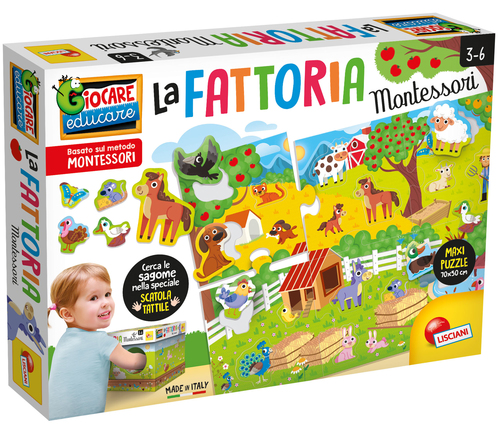 Prescolare Gioco prescolare Lisciani 95179 MONTESSORI La Fattoria (ord.min.1.00 unità)