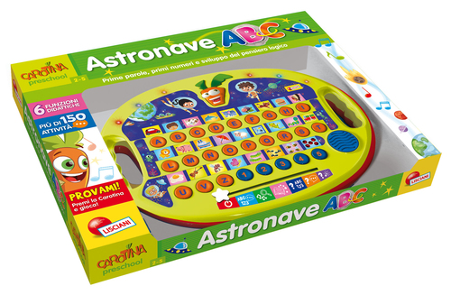 Prescolare Gioco prescolare Lisciani 95063 CAROTINA Astronave ABC (ord.min.1.00 unità)