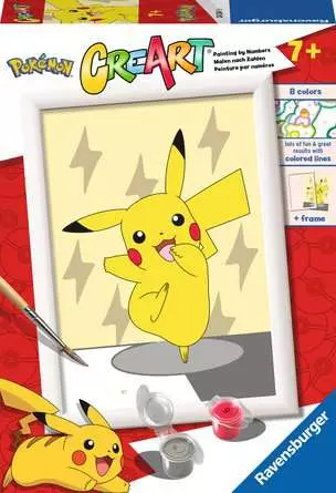 Set per dipingere Set per dipingere Ravensburger 20241 CREART Pokemon Pikachu (ord.min.1.00 unità)