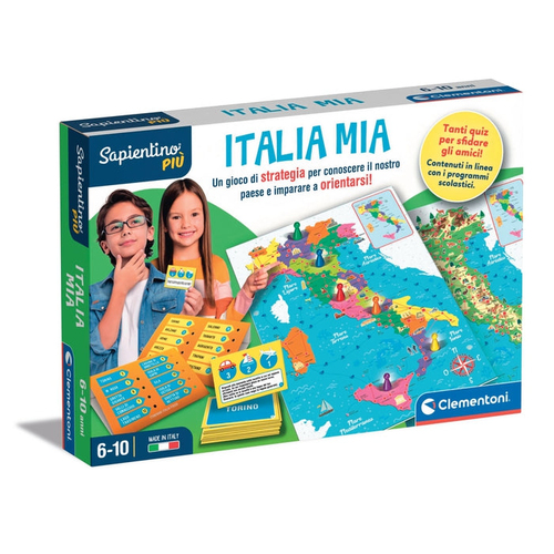 Prescolare Gioco prescolare Clementoni 16417 SAPIENTINO Italia Mia (ord.min.1.00 unità)