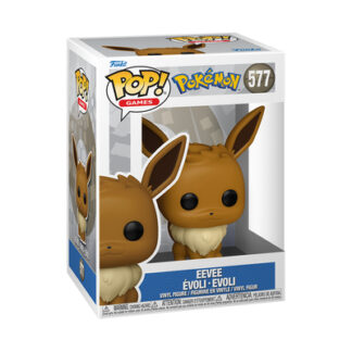 Personaggio collezione Funko 64637 POP GAMES Pokemon Eevee 577 Personaggio collezione (ord.min.1.00unità)