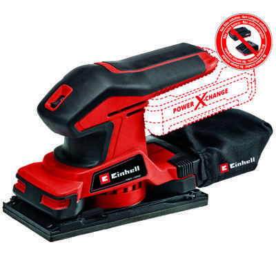 Levigatrice a batteria Levigatrice Einhell 4460725 POWER X-CHANGE Tc Os 18 187 Li (ord.min.1.00 unità)