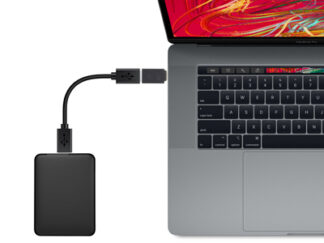 Connettore computer Hamlet XADTC U2A MF Adapter 3.0 Usb a Usb C Black Connettore computer (ord.min.1.00unità)