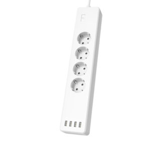Presa SMART Presa Hama 00176574 4 posti Bianco (ord.min.1.00 unità)