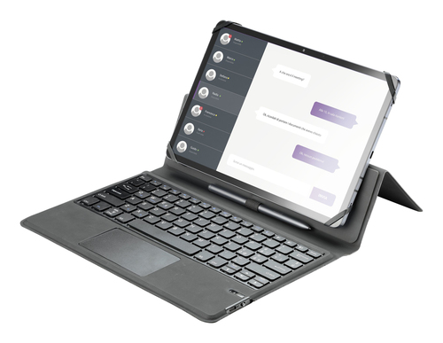 Custodia con tastiera Custodia con tastiera Cellular Line KEYBOARDCASETABK KEYBOARD CASE Bla (ord.min.1.00 unità)