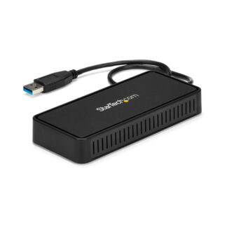 Hub multiporta HUB Startech.Com USBA2DPGB Mini Dock USB A Black (ord.min.1.00 unità)