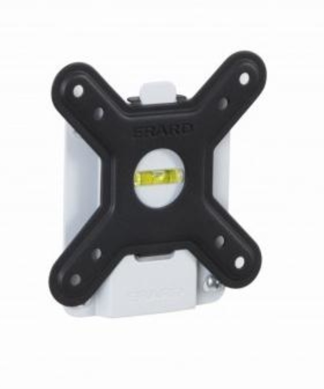 Supporto monitor TV parete Supporto monitor TV parete Itb 043010 ERARD Cliff 100 Black e White (ord.min.1.00 unità)