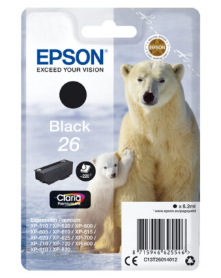 Cartuccia stampante Cartuccia stampante Epson C13T26014022 CLARIA 26 (ord.min.1.00 unità)