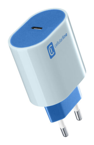 Caricabatterie Cellular Line ACHUSBCSMARTPD20WB STYLECOLOR 20W Power D Caricabatterie USB (ord.min.1.00unità)