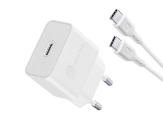 Caricabatterie USB Caricabatterie Cellular Line ACHSMKITC2CPD25WW FAST CHARGER 25W Kit Po (ord.min.1.00 unità)