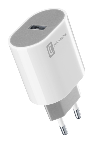 Caricabatterie USB Caricabatterie Cellular Line ACHUSBSMART12WW STYLECOLOR 12W Bianco (ord.min.1.00 unità)