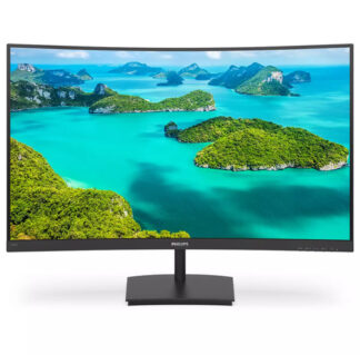 Monitor Monitor Philips 241E1SC 00 E LINE Curvo Black (ord.min.1.00 unità)