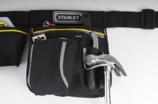 Fodero porta attrezzi Fodero attrezzi Stanley 196181 4 tasche da cintura Grigio scuro (ord.min.1.00 unità)