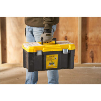 Cassetta per attrezzi Stanley STST757871 ESSENTIAL con organizer Nero Cassetta porta attrezzi (ord.min.1.00unità)