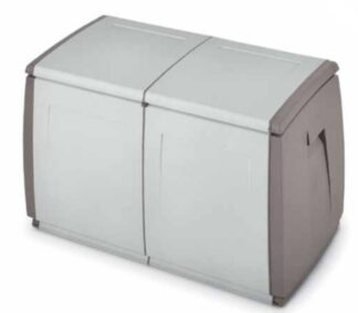 Baule giardino Baule Terry 1002733 IN & OUT Box 97 Grigio chiaro e scuro (ord.min.1.00 unità)