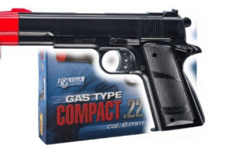 Pistola giocattolo Pistola giocattolo Villa Giocattoli 2840 AIR SOFT Compact Gas 15 Colpi (ord.min.1.00 unità)