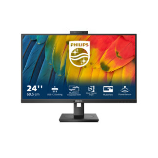 Monitor Monitor Philips 24B1U5301H 00 5000 SERIES Docking USB C Black (ord.min.1.00 unità)