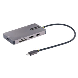 Hub multiporta HUB Startech.Com 120B USBC MULTIPORT Docking Station Usb C Grigio (ord.min.1.00 unità)