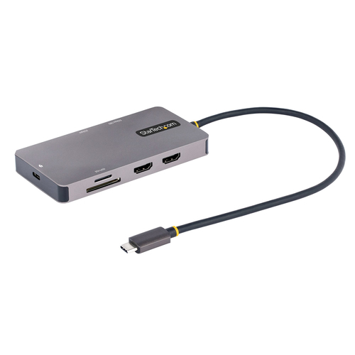 Hub multiporta HUB Startech.Com 120B USBC MULTIPORT Docking Station Usb C Grigio (ord.min.1.00 unità)