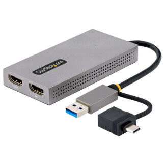 Convertitore computer Convertitore computer Startech.Com 107B USB HDMI Usb a C a Dual Hdmi G (ord.min.1.00 unità)