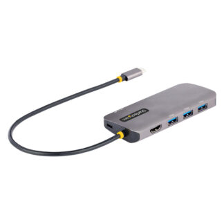 Hub multiporta HUB Startech.Com 127B USBC MULTIPORT Mini Dock da Viaggio Grigio (ord.min.1.00 unità)