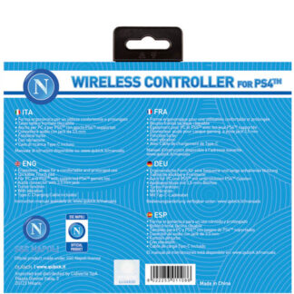 Gamepad Gamepad Qubick ACP40159 PLAYSTATION 4 Ssc Napoli Azzurro e Bianco (ord.min.1.00 unità)
