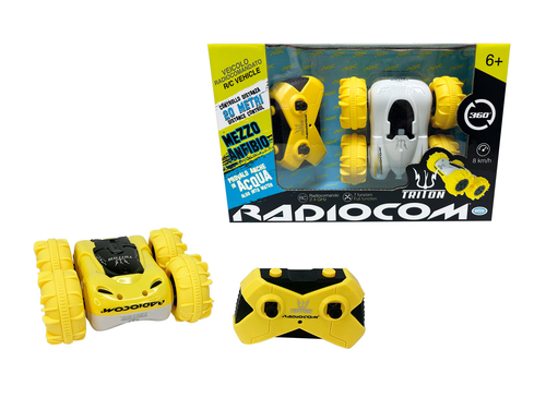 Mezzo radiocomandato Radiocomando Ods 40727 RADIOCOM Triton Anfibio 2,4 GHz Giallo (ord.min.1.00 unità)